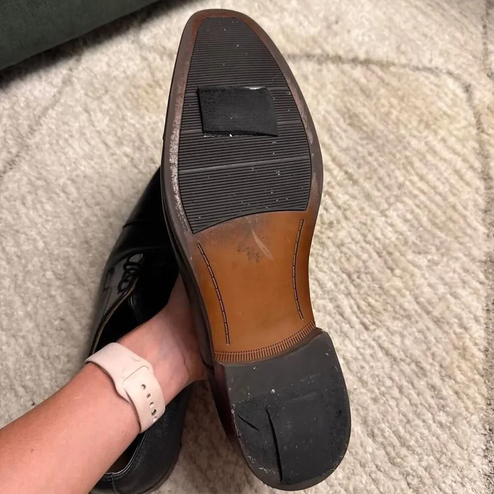 Florsheim black leather